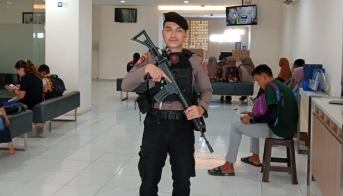 Tingkatkan Keamanan Sektor Keuangan, Polres Touna Siagakan Personel di Perbankan