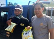 Polres Touna Gelar Gerakan Pangan Murah, Warga Antusias Beli Beras dan Minyak Goreng