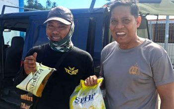 Polres Touna Gelar Gerakan Pangan Murah, Warga Antusias Beli Beras dan Minyak Goreng