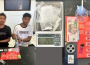 Dua Pemuda di Touna Ditangkap, Polisi Amankan Sabu 2,44 Gram