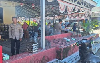 Kasat Binmas Polres Touna Pantau Penyaluran MBG untuk Ibu Hamil, Menyusui dan Balita di Dondo Barat