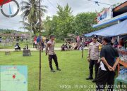 Patroli Dialogis Polsek Una Una Perkuat Sinergi Jaga Kamtibmas di Wakai