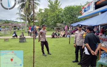 Patroli Dialogis Polsek Una Una Perkuat Sinergi Jaga Kamtibmas di Wakai