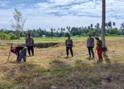 Kapolsek Ampana Kota Cek Lahan Jagung, Ajak Warga Dukung Program Ketahanan Pangan