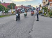 Satlantas Polres Tojo Una-Una Gelar Strong Point Pagi, Tingkatkan Kesadaran Tertib Berlalu Lintas
