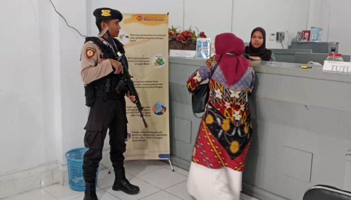 Polres Touna Tingkatkan Pengamanan Bank untuk Jaga Keamanan Nasabah