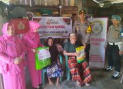 Hari Bhayangkara ke-80, Polsek Ulubongka Salurkan Bansos dan Cek Kesehatan Gratis