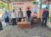 Kapolsek Ampana Tete Dukung Peningkatan Produksi Jagung