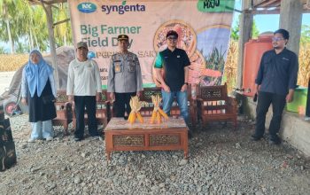 Kapolsek Ampana Tete Dukung Peningkatan Produksi Jagung