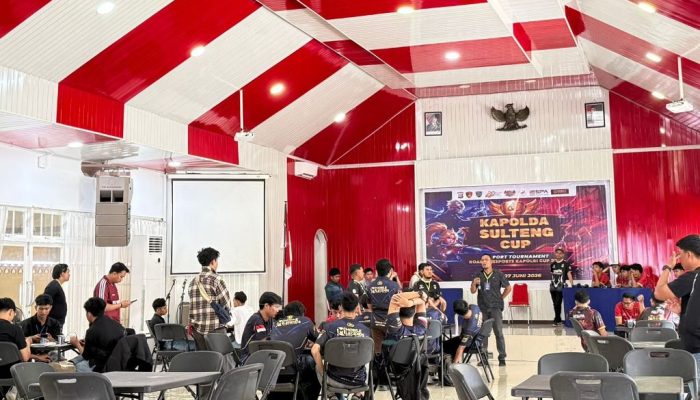 Tim Ratel Touna Sabet Juara III Mobile Legends Kapolda Sulteng Cup