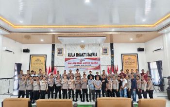 Doa Lintas Agama Hari Bhayangkara ke-80, Kapolres Touna: Perkuat Pengabdian Polri untuk Masyarakat