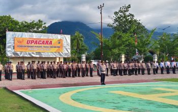 34 Personel Polres Touna Naik Pangkat, Kapolres Ingatkan Tanggung Jawab Semakin Besar