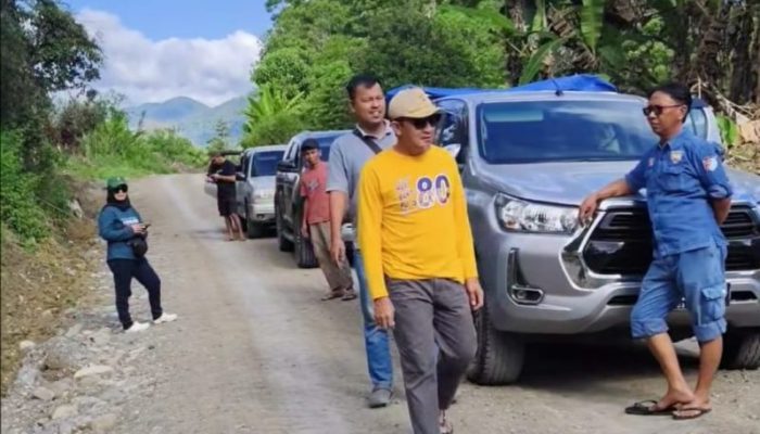 Bupati Ilham Lawidu Tinjau Jalan Penghubung di Dataran Bulan, Bukti Hadirnya Pemerintah Di Tengah Masyarakat