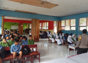 Polsek Una Una Edukasi Siswa Baru tentang Kesadaran Berbangsa dan Bernegara