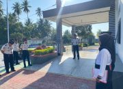 Kalapas Ampana Pimpin Apel Pagi dan Sambut Pejabat Baru, Tekankan Penguatan Pengamanan dan Percepatan Usulan Remisi