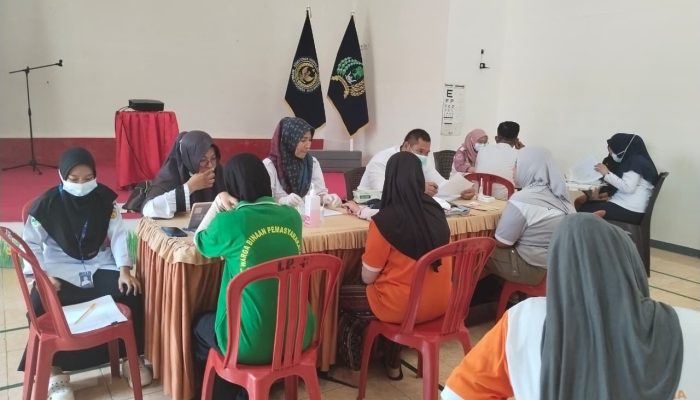 Wujudkan Lapas yang Sehat, Lapas Ampana Gandeng Puskesmas Ampana Barat Gelar Deteksi Dini dan Cek Kesehatan Gratis Bagi Pegawai dan WBP