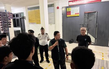 KA. KPLP  Lapas Ampana Berikan Penguatan Disiplin dan Profesionalisme Petugas Pengamanan