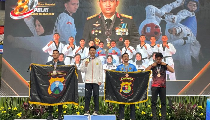 Harumkan Nama Polda Sulteng di Kejurnas Taekwondo Kapolri Cup VII 2026, Raih Tiga Emas dan Satu Perunggu