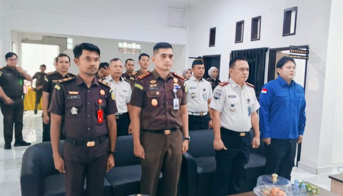 Perkuat Sinergi Aparat Penegak Hukum, Kalapas Ampana Ikuti Penandatanganan PKS Sidang Elektronik Secara Virtual Menuju Peradilan Pidana yang Modern dan Efisien