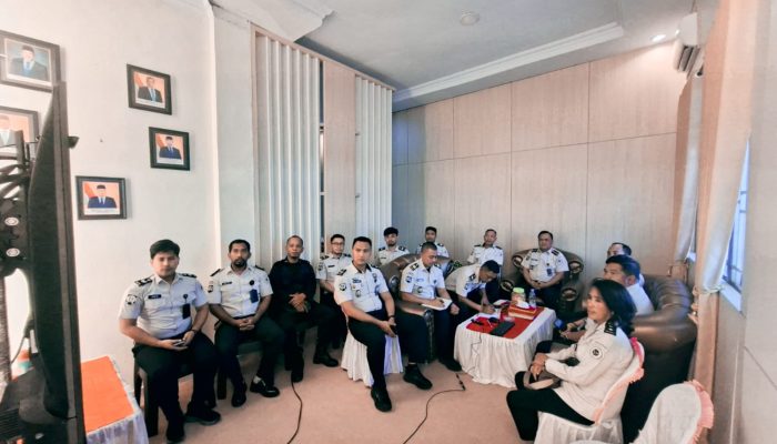 Lapas Ampana Ikuti Pengarahan Dirjenpas, Perkuat Pengawasan dan Akuntabilitas Pelaksanaan Tugas Pemasyarakatan