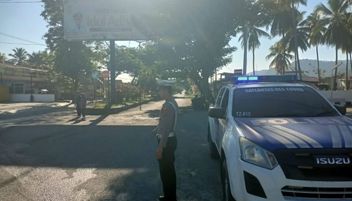 Blue Light Patrol Satlantas Polres Touna, AKP H. Siswanto: Arus Lalu Lintas Lancar dan Kondusif