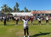Jaga Kebugaran Tubuh, Lapas Ampana Gelar Senam Jumat Pagi