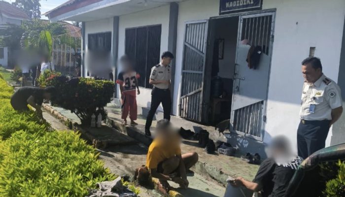 Deteksi Dini Demi Keamanan, Lapas Ampana Intensifkan Penggeledahan Rutin Kamar Hunian Warga Binaan