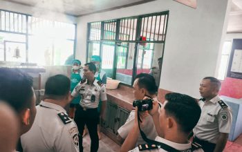 Sidak Perdana Kakanwil Ditjenpas Sulteng di Dapur Lapas Ampana, Pastikan Kualitas Bama Terjaga dan Hak Warga Binaan Terpenuhi