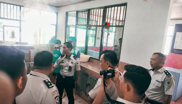 Sidak Perdana Kakanwil Ditjenpas Sulteng di Dapur Lapas Ampana, Pastikan Kualitas Bama Terjaga dan Hak Warga Binaan Terpenuhi