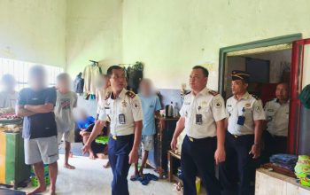 Pastikan Blok Hunian Bersih, Aman, dan Layak Huni, Kakanwil Ditjenpas Sulteng Sidak Blok Hunian  WBP Lapas Ampana
