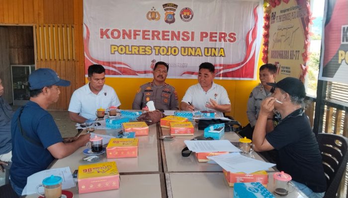 Januari-Juli 2026, Polres Touna Ungkap Puluhan Kasus Narkoba dan Amankan 40 Tersangka