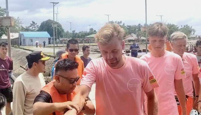 Tujuh WNA Korban Speedboat Tenggelam Dievakuasi ke Ampana