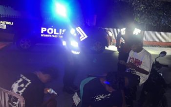 Satsamapta Polres Touna Gencarkan Patroli Malam, Warga Kian Merasa Aman