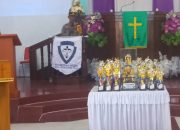 Minggu Kasih, Kapolsek Ampana Kota Sampaikan Pesan Kamtibmas kepada Jemaat GKST