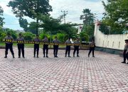 AKP Maryanto Pimpin Latihan Dalmas Sat Samapta Polres Touna