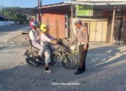 Strong Point Pagi Satlantas Touna, 12 Personel Atur Arus Lalu Lintas