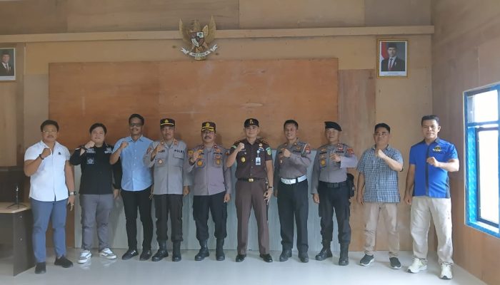 Polres Touna dan Kejari Perkuat Soliditas Antar Lembaga