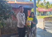 Gerakan Pangan Murah Polres Touna, Ratusan Kg Beras dan Minyak Diserbu Warga