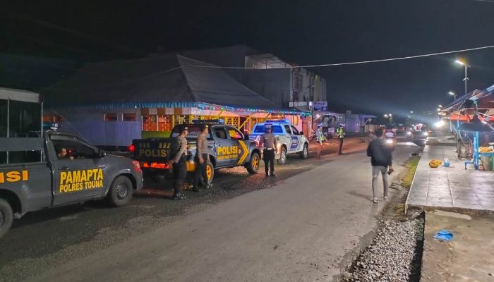 Polres Tona Gelar KRYD, Patroli Cegah Premanisme dan Kejahatan