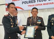 Polsek Ampana Tete Sabet Juara I Kebersihan, Ketahanan Pangan dan Pos Kamling