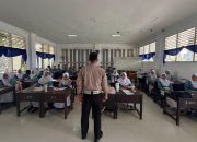 Satlantas Polres Touna dan Jasa Raharja Edukasi Keselamatan Berlalu Lintas di SMAN 1 Ampana