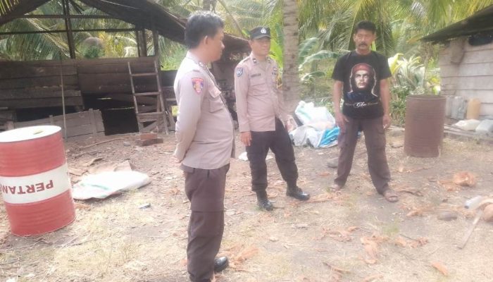 Patroli Dialogis Serentak Polres Touna Perkuat Cooling System dan Jaga Kamtibmas