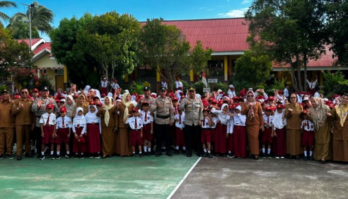 AKP Agus Habibie Tekankan Disiplin dan Anti Bullying di SDN 1 Ratolindo