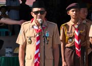 Pimpin Upacara Hari Pramuka ke-65, Bupati Ilham Lawidu Teguhkan Komitmen Cetak Generasi Berkarakter