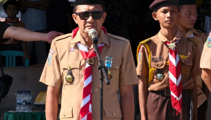 Pimpin Upacara Hari Pramuka ke-65, Bupati Ilham Lawidu Teguhkan Komitmen Cetak Generasi Berkarakter