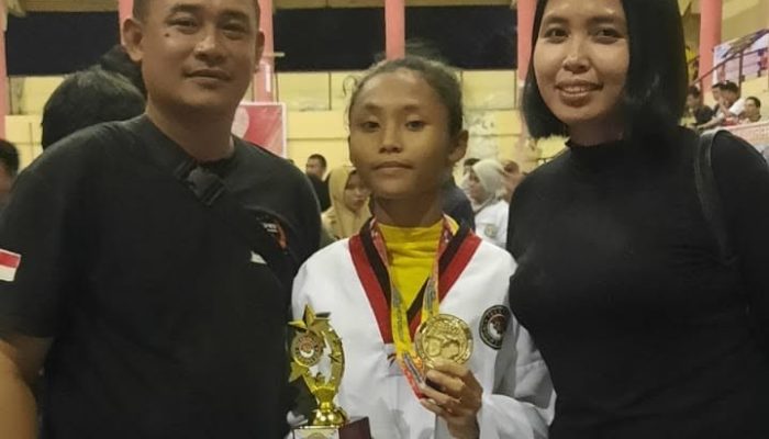 Atlet Taekwondo Touna Ni Kd Thyrta Dewi Raih Dua Medali di BOTACH 2026