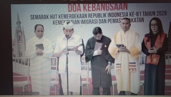 Lapas Ampana Ikuti Kick Off Semarak HUT RI ke-81