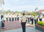 Kasubbag TU Lapas Ampana Tekankan Disiplin dan Integritas dalam Apel pagi