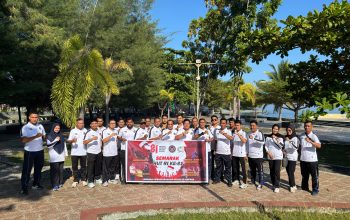 Semarak HUT RI Ke-81, Lapas Ampana Aksi Bersih Lingkungan
