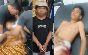 Polsek Wakep Amankan Pelaku Penganiayaan Dua Warga di Dolong B